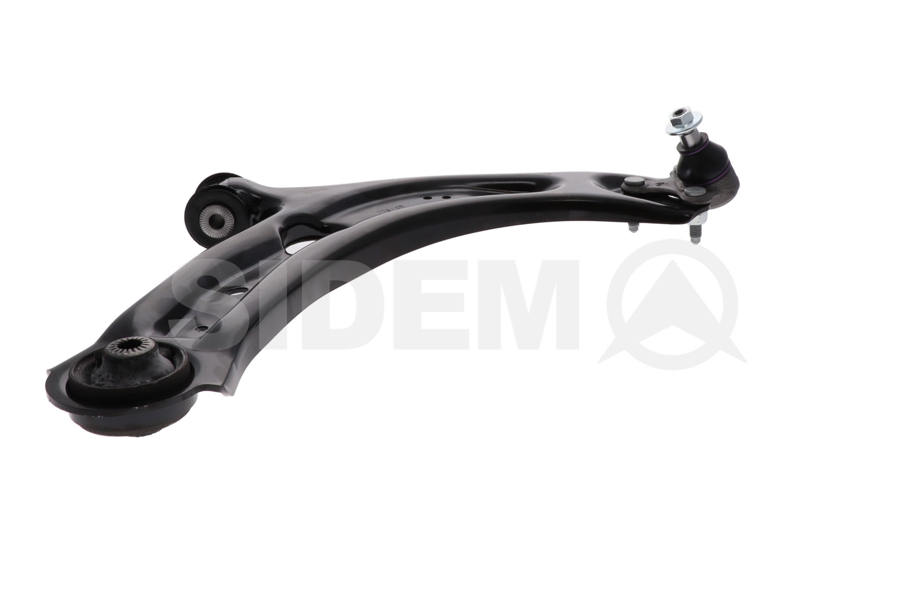 SIDEM 63279 Suspension arm Lower, Front Axle Right, Control Arm, Sheet Steel, Cone Size: 15,2 mm, Push Rod