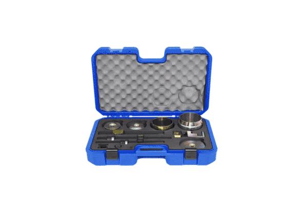 KS TOOLS Työkalusarja, kumi-metallilaakeri 700.2250