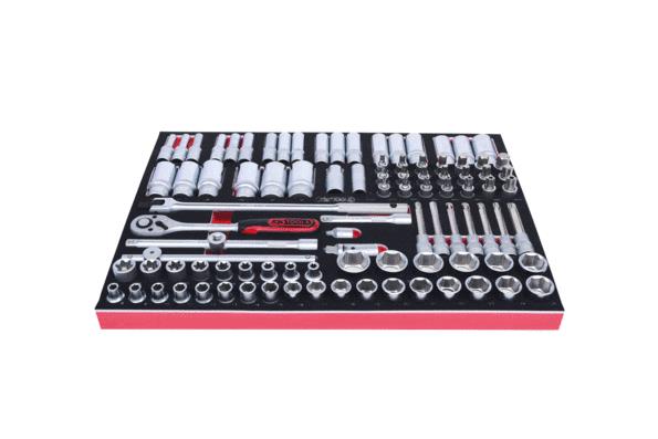 KS TOOLS Nbre/outils: 95, Entraînement: 1/1, 1/2pouce Kit de clés à douille 711.0095 acheter en ligne