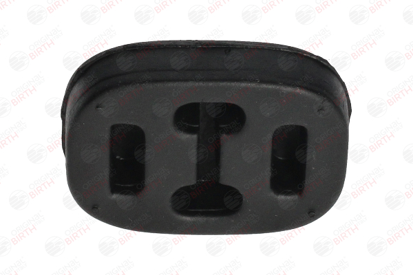 Holder, exhaust system BIRTH Rubber, 60mm, Rear Axle - 7201