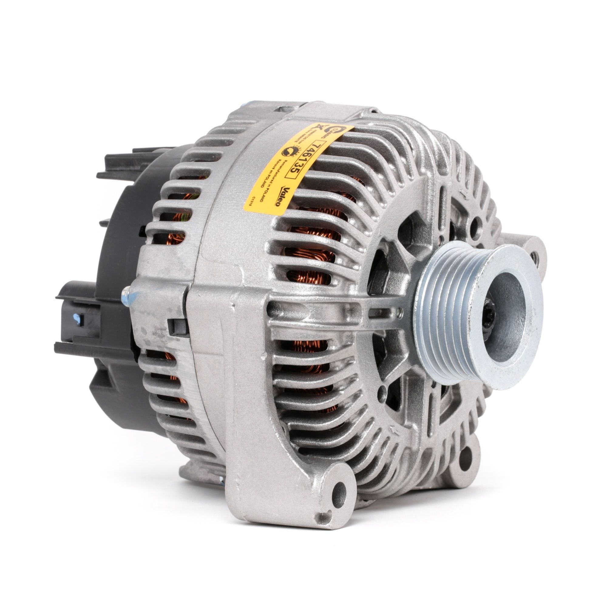 746135 VALEO REMANUFACTURED CLASSIC 14V, 170A, L 95, Ø 53,8 [mm], ze zintegrowanym regulatorem Liczba żeber: 6 Alternator 746135 kupić niedrogo