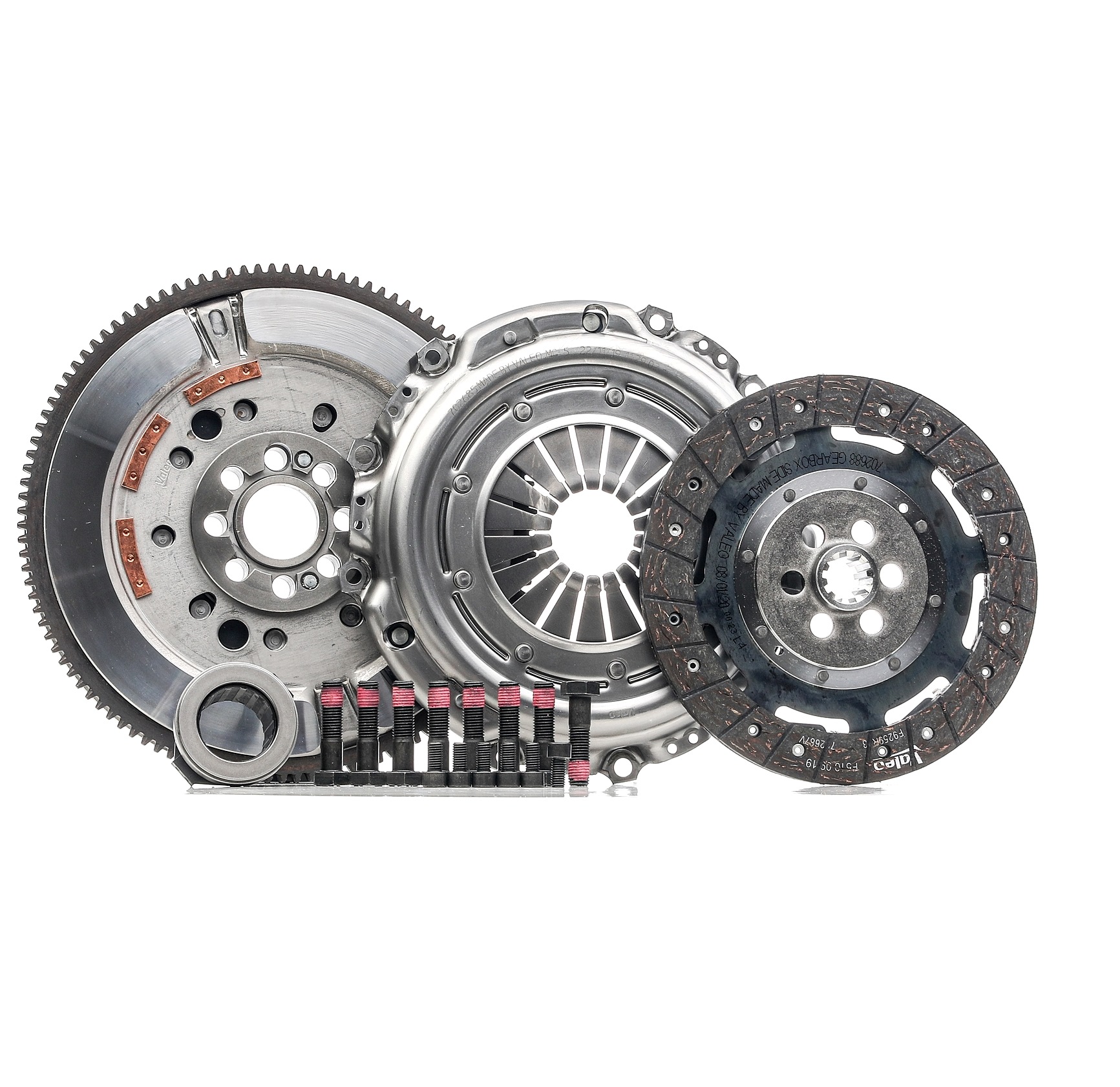 837049 VALEO Clutch set BMW with dual-mass flywheel, with clutch release bearing, 229mm