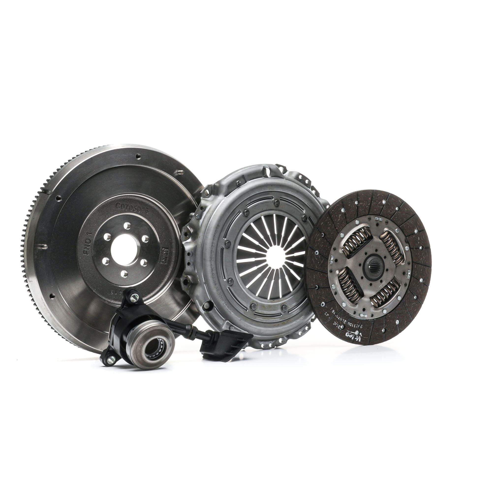 VALEO KIT4P - CONVERSION KIT (CSC) 845181 Clutch kit with single-mass flywheel, with central slave cylinder, 228mm