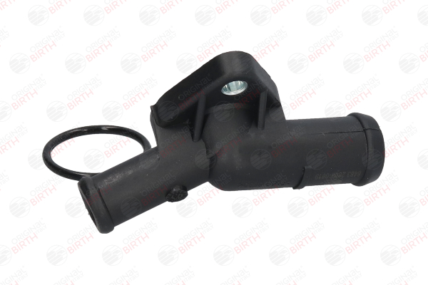 8483 BIRTH Plástico, Eixo dianteiro, com junta Flange do líquido de refrigeração 8483 comprar económica
