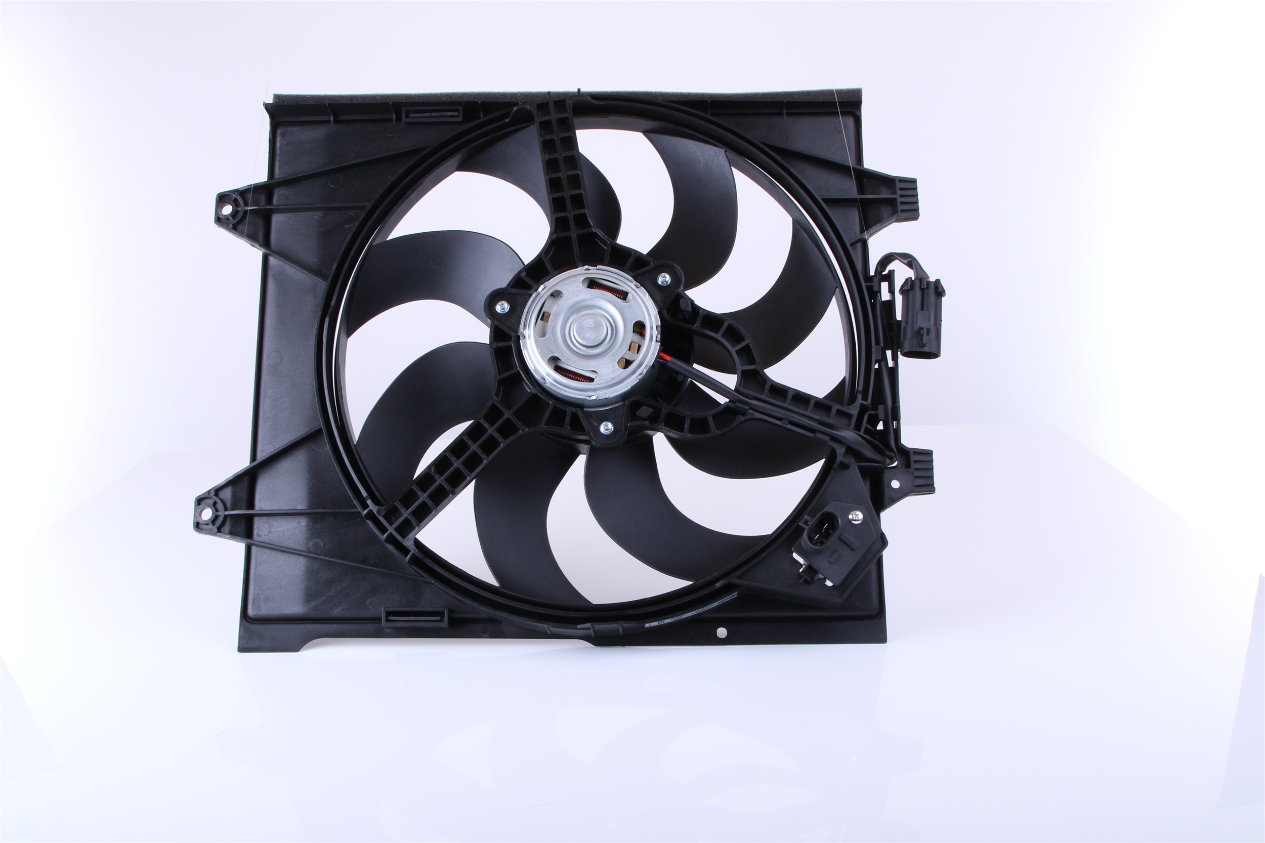 NISSENS 85744 Ventola radiatore Ø: 400 mm, 12V, con telaio ventola radiatore (telaio), senza resistenza, senza centralina