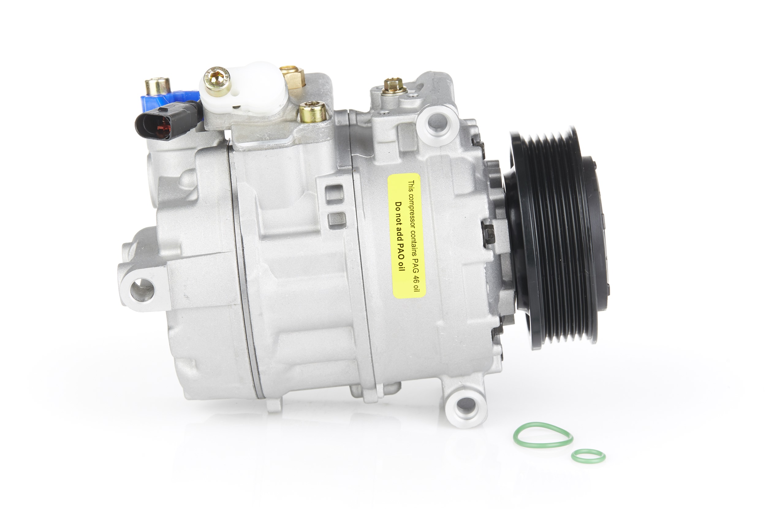 NISSENS 890173 Klimakompressor 7SEU17C, PAG 46, ohne PAG-Kompressoröl, ohne Diode