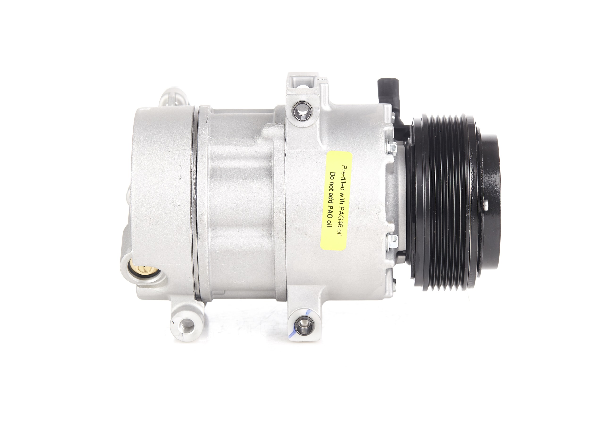 NISSENS 890179 Klimakompressor VS16, 12V, PAG 46, R134a, mit PAG-Kompressoröl, mit Magnetkupplung, mit Diode