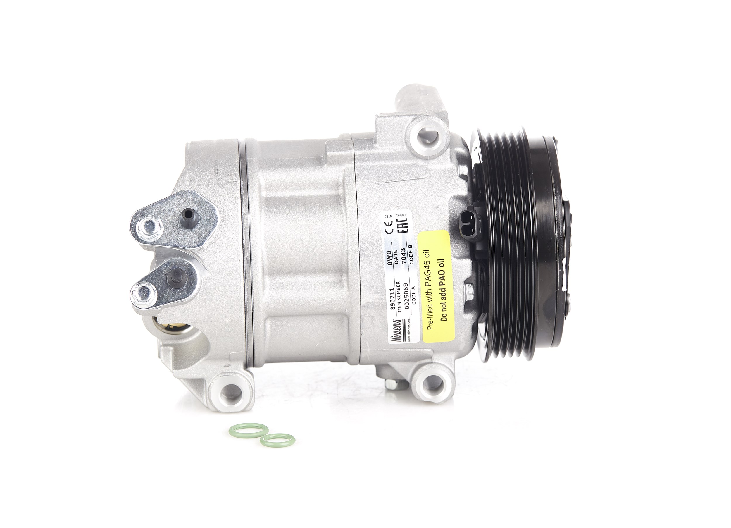 NISSENS 890211 FIAT TIPO 2018 Moteur clim