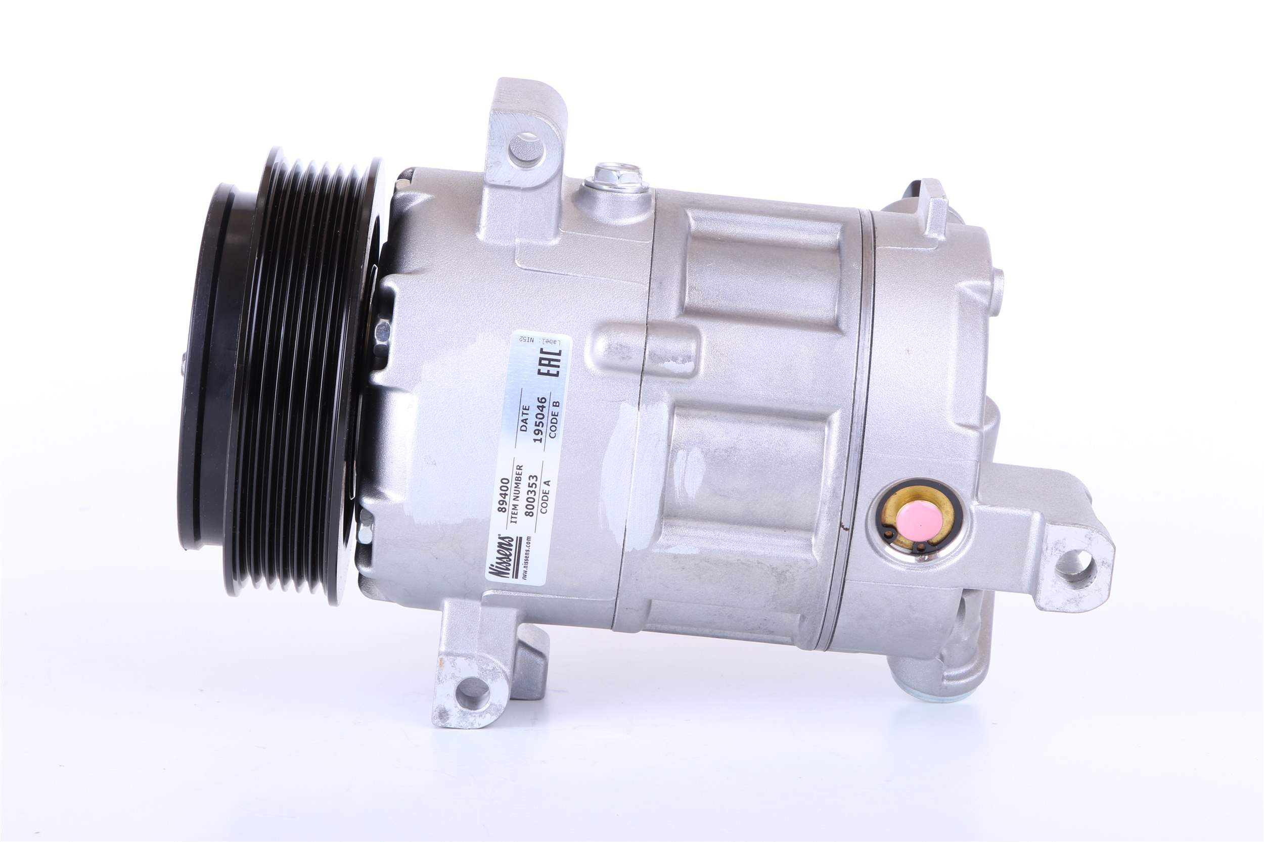 89400 Air conditioning compressor NISSENS 71789110 FORD