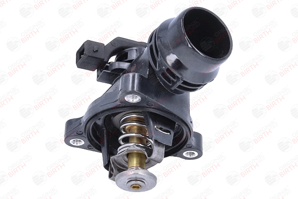 BIRTH Plastic, with temperature sensor, with gasket/seal, with thermostat Coolant Flange 8989 buy