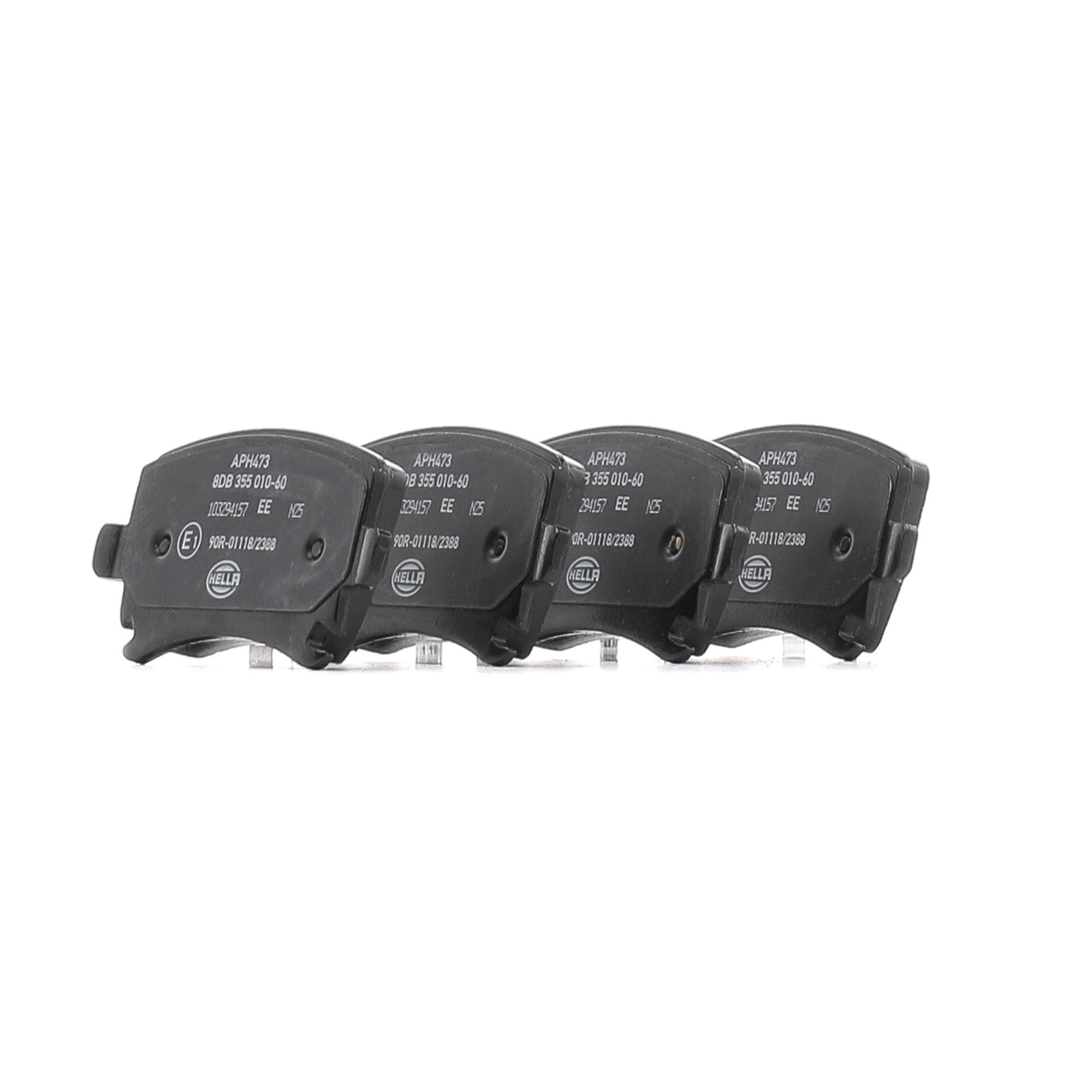8DB 355 010-601 HELLA Bremsbeläge Audi 80 B1