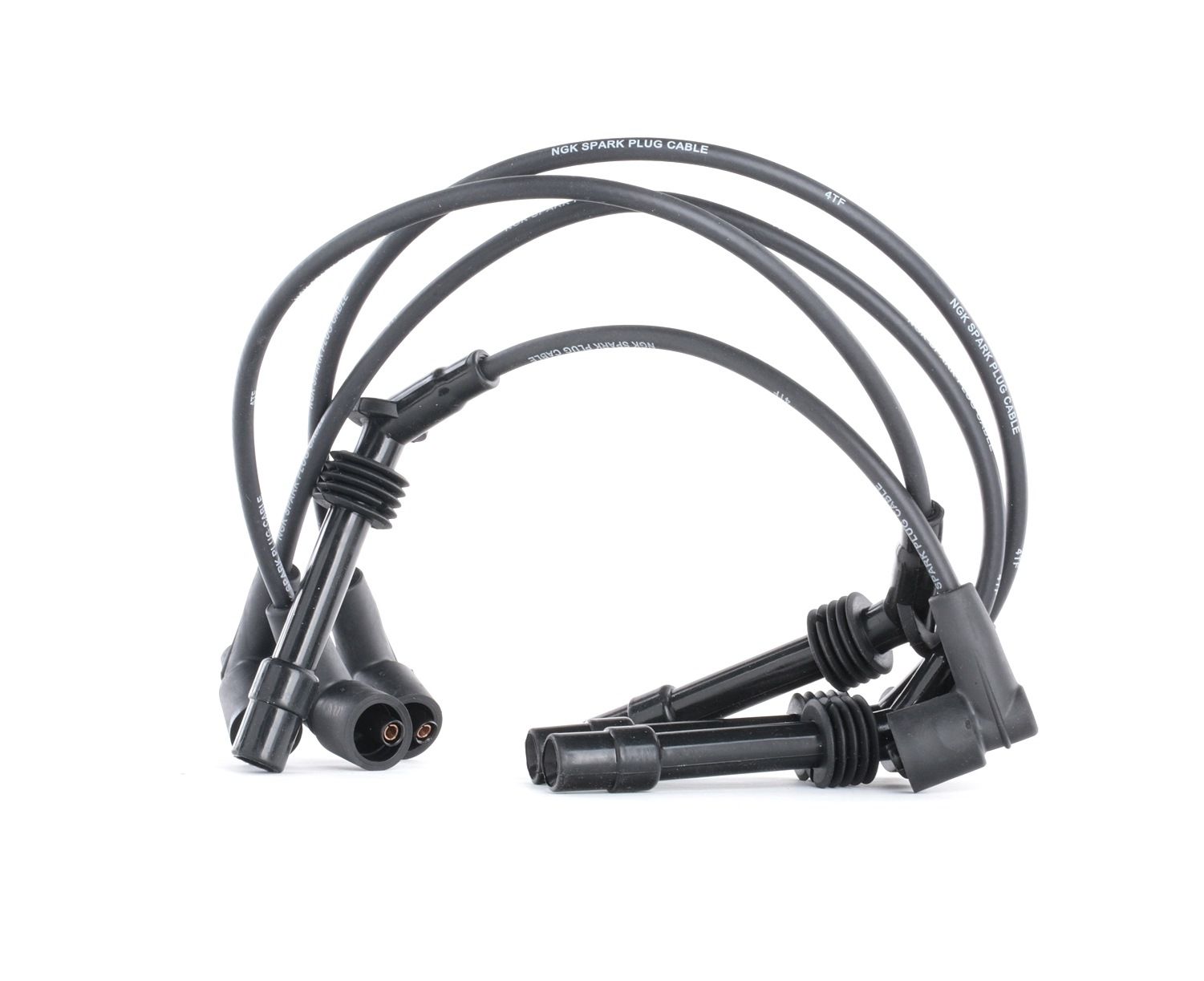NGK 4077 Set Cavi Accensione Per Kia Rio 1.3 (2000-2005) - 4 Cavi Resistivi