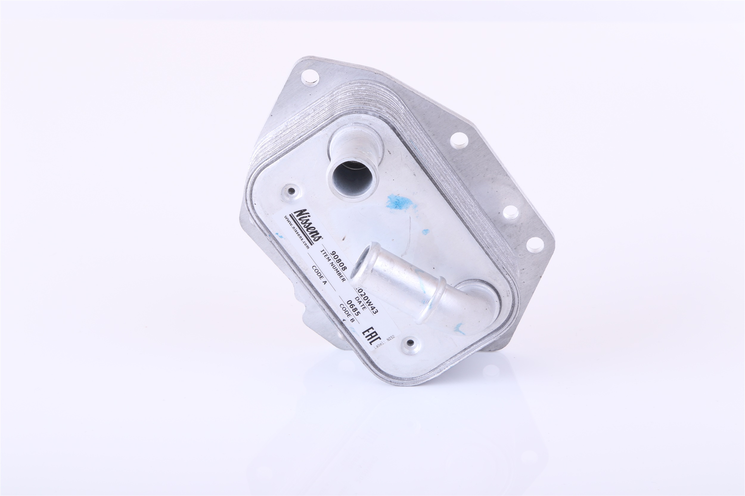 NISSENS 90808 Mondeo Mk4 Facelift oil cooler