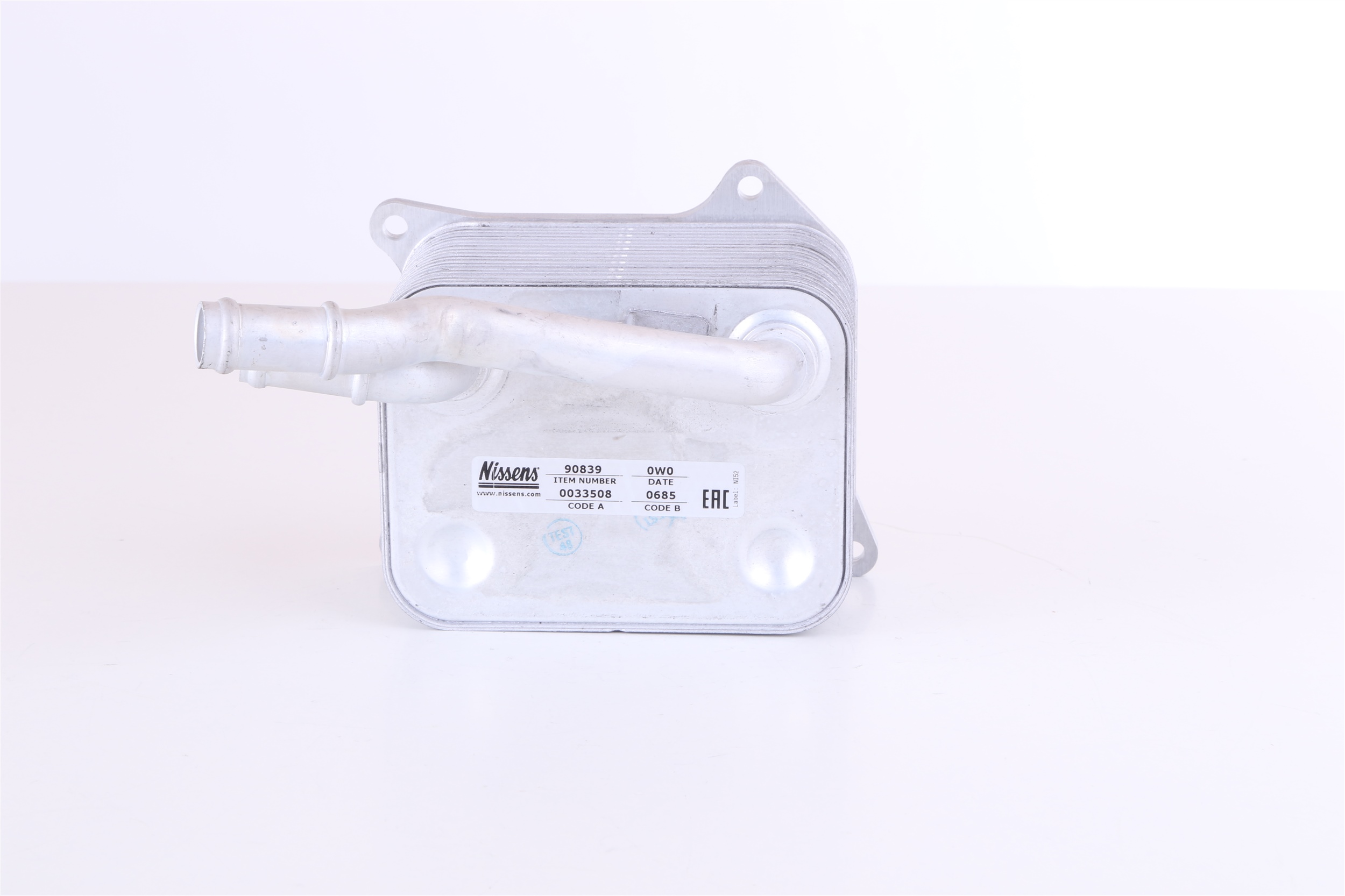90839 Engine oil cooler NISSENS 079 117 015B AUDI