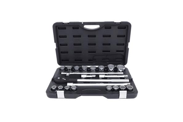 KS TOOLS dodécagonal, Acier chrome-vanadium, Entraînement: 3/4pouce, avec fonction de crantage, à tête carrée Kit de clés à douille 911.0722 acheter en ligne