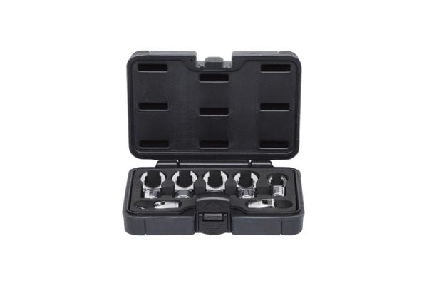 911.1710 KS TOOLS Šestihran, Chrom-Vanadium-ocel, Pohon: 3/8palec, Čtyřhran Sada nastrcnych klicu 911.1710 kupte si levně