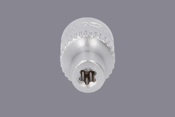 KS TOOLS DIN 3120, ISO 1174, E4, Acier chrome-vanadium, Torx extérieur, Profilé en E, moleté Clé à douille 911.4313 acheter en ligne
