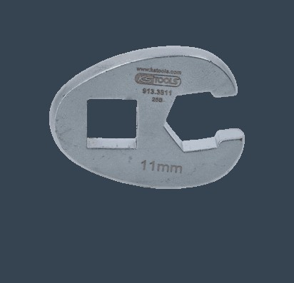 KS TOOLS Spanner Size: 11,0, Square Drive Tang Size: 10 (3/8")mm (inch) Plug-in Open-ended Spanner, torque wrench 913.3811 buy