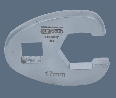 KS TOOLS Spanner Size: 17,0, Square Drive Tang Size: 10 (3/8")mm (inch) Plug-in Open-ended Spanner, torque wrench 913.3817 buy