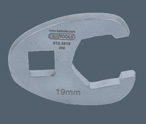 Torque spanner KS TOOLS 9133819 Spanner Size: 19,0, Square Drive Tang Size: 10 (3/8")mm (inch)