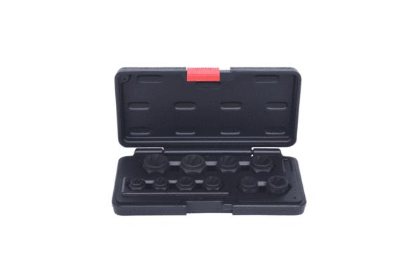 913.3880 KS TOOLS Steckschlüsselsatz Twist-Socket, Chrom 