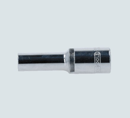 KS TOOLS 918.1240 Socket DIN 3120, ISO 1174, DIN 3124, ISO 2725, 10,0, Chrome Vanadium Steel, Knurled
