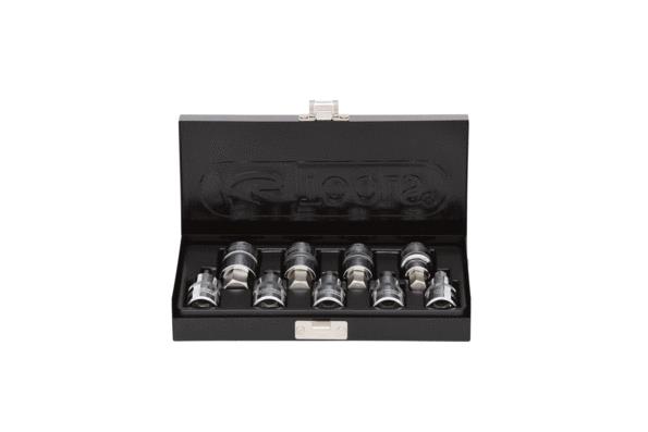 KS TOOLS héxagonal intérieur, Acier chrome-vanadium, Entraînement: 1/2pouce, à tête carrée Kit de clés à douille 918.1330 acheter en ligne