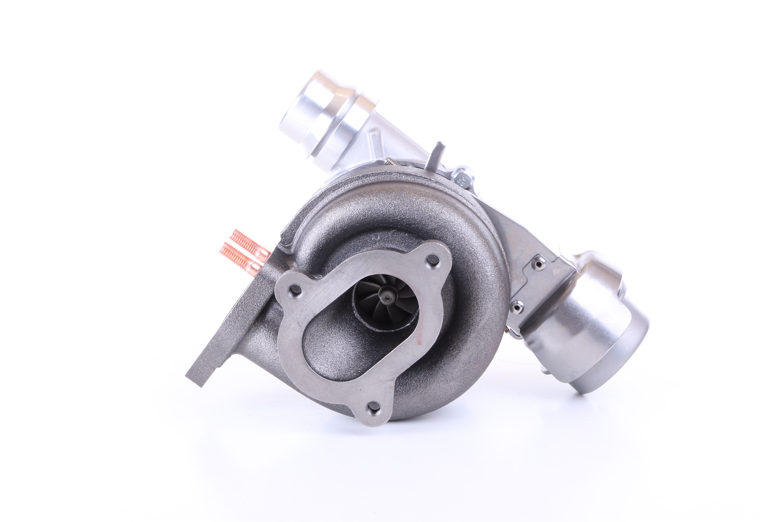 NISSENS 93072 Turbocharger Exhaust Turbocharger, Oil-cooled, pneumatic, with gaskets/seals, without exhaust manifold, Aluminium