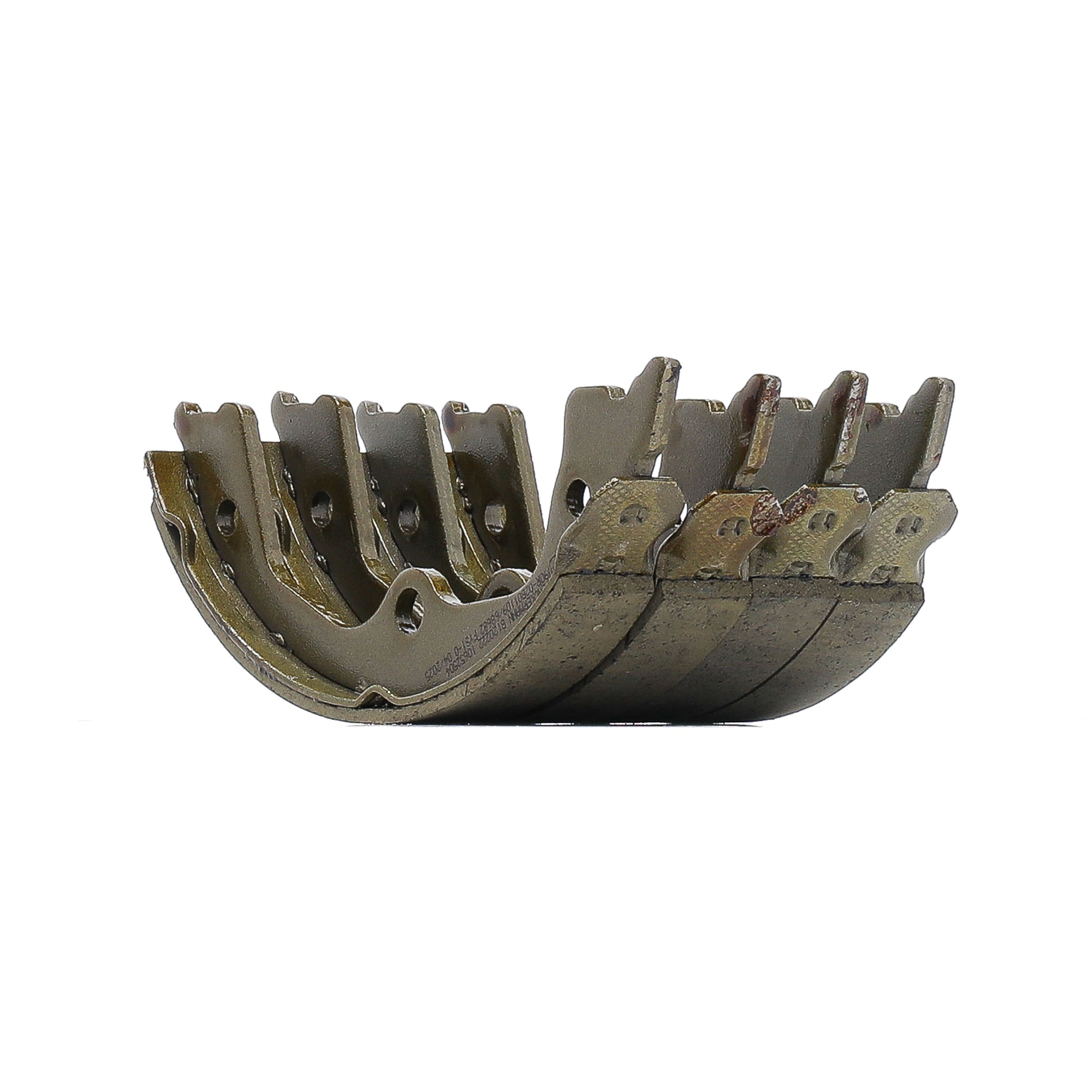 DENCKERMANN B120222 Bromsbacksats Bakaxel, Ø: 190 x 26 mm
