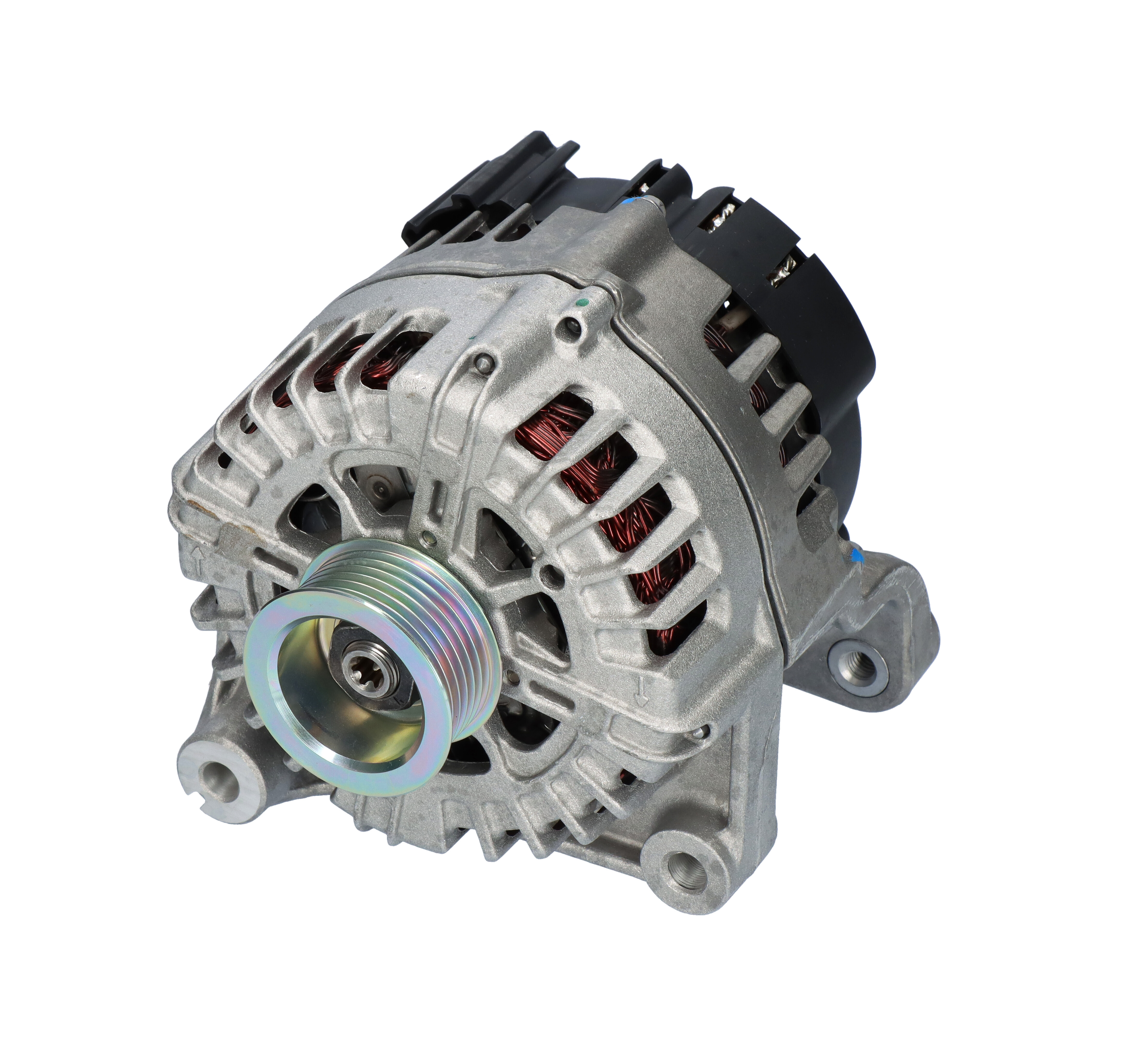 VALEO REMANUFACTURED PREMIUM 14V, 180A, B+, L 95, Ø 54 mm Number of ribs: 6 Generator 440252 buy