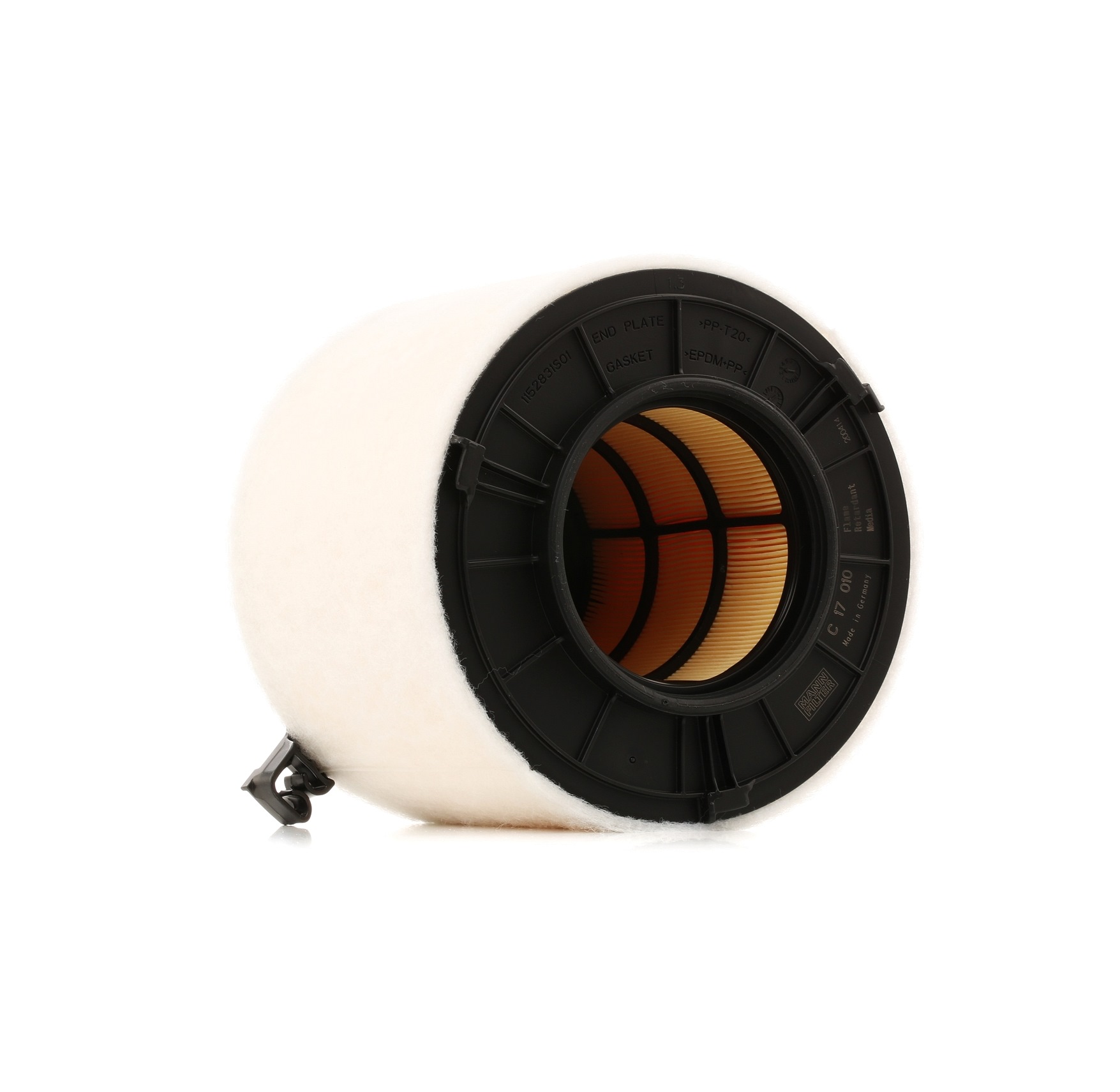 MANN-FILTER C 17 010 Air filter 152mm, 180mm, Filter Insert