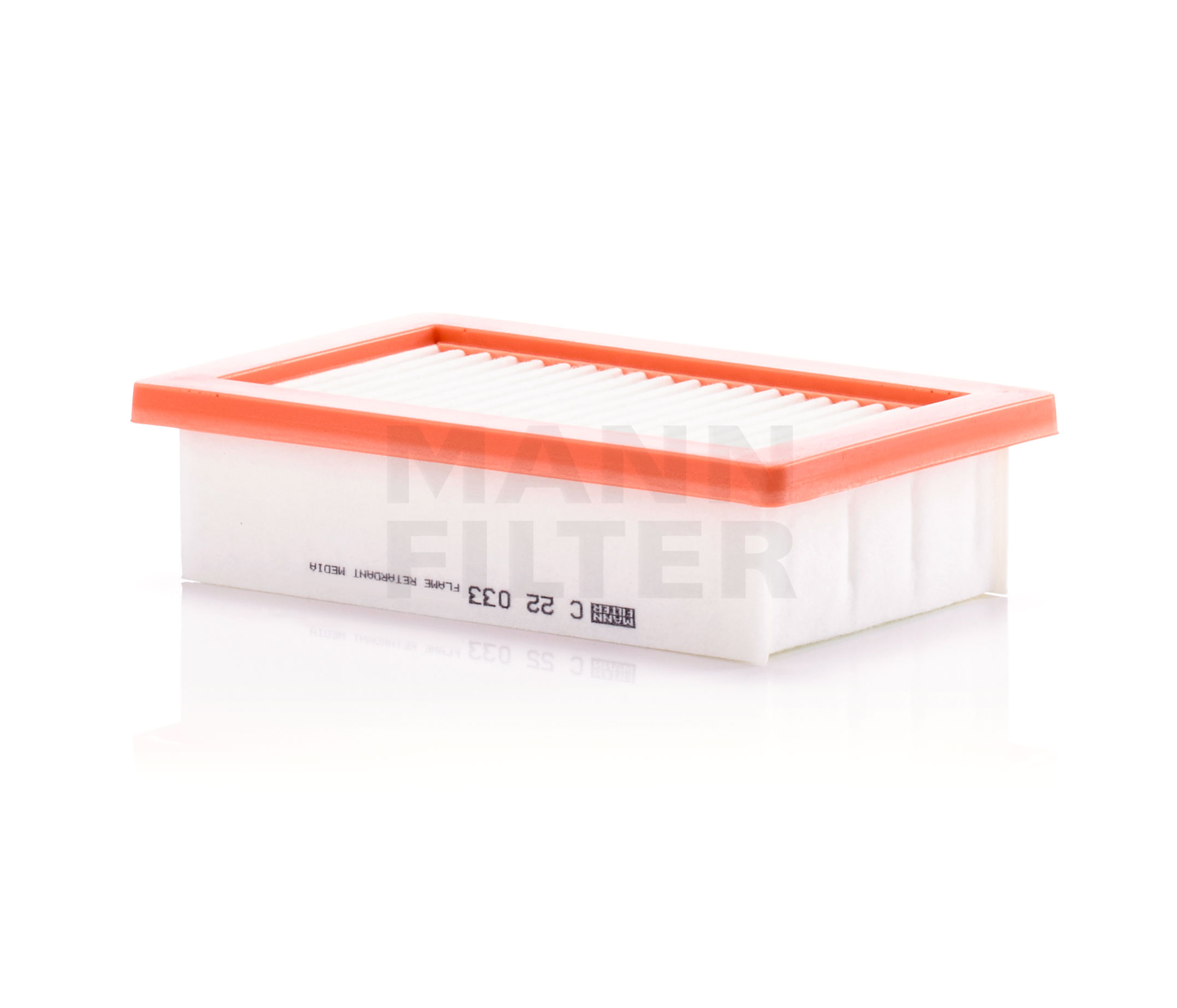 MANN-FILTER Longueur: 214 mm, Cartouche filtrante Longueur: 214mm, Largeur: 135mm, Hauteur: 53mm Filtre d'air C 22 033 acheter en ligne