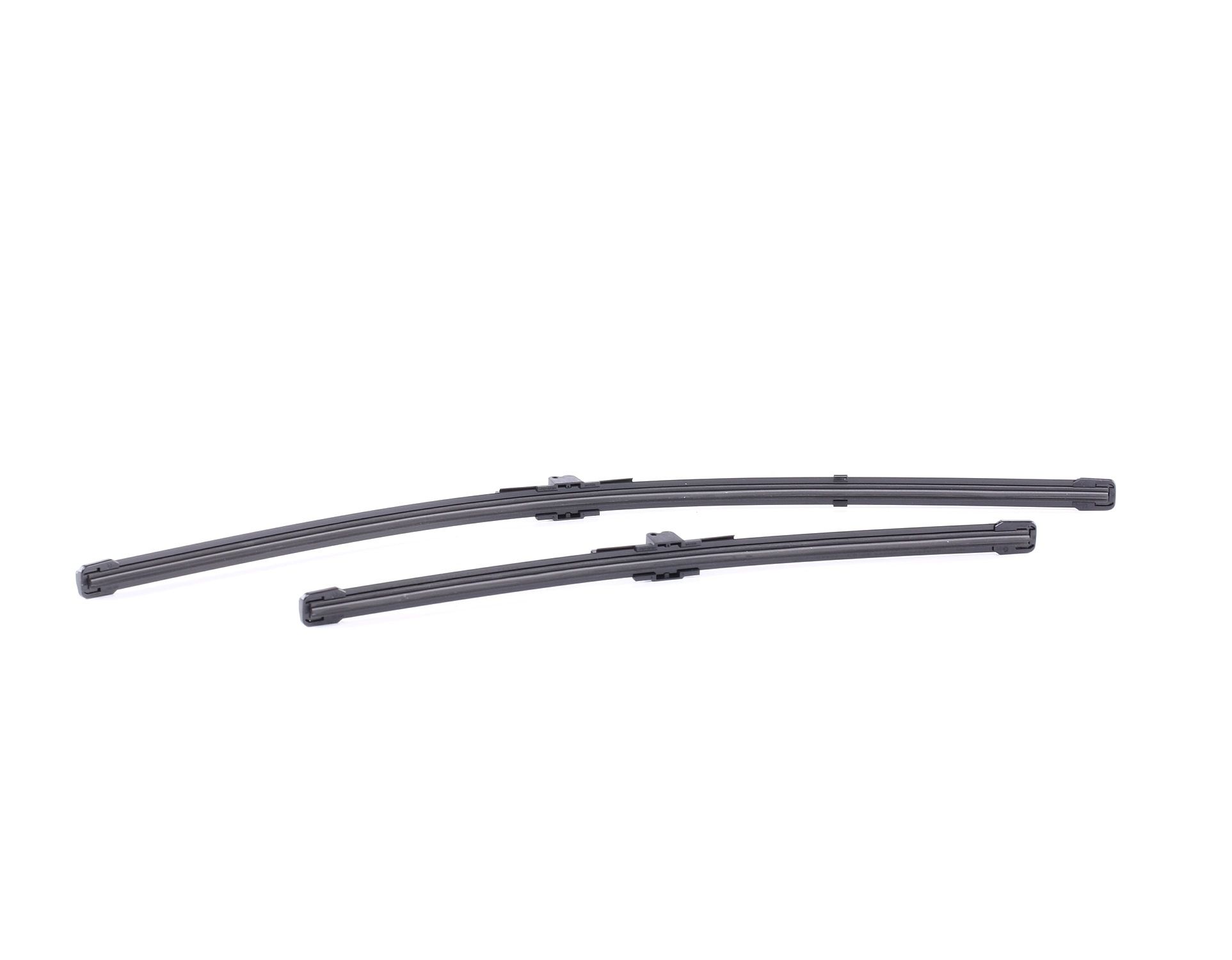 VALEO SILENCIO X.TRM, SILENCIO FLAT BLADE SET 574399 Wiper blade 600, 400 mm Front, Beam, with spoiler, for left-hand drive vehicles, Pin Fixing
