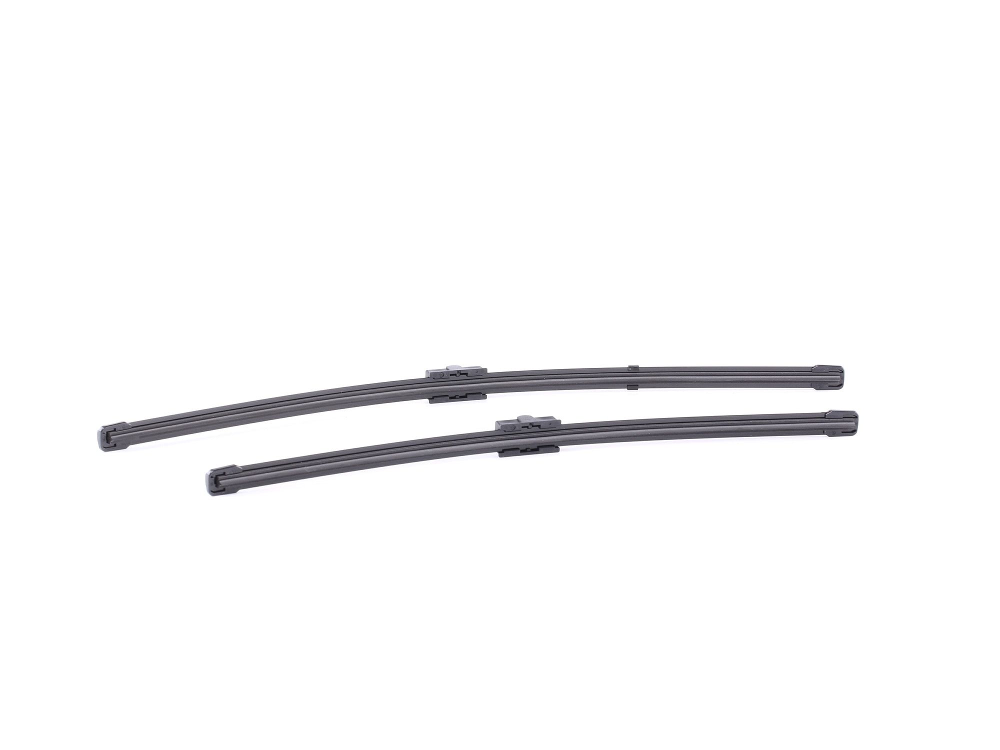 VALEO SILENCIO FLAT BLADE SET 574468 Wiper blade 550, 450 mm Front, Beam, with spoiler, Pin Fixing