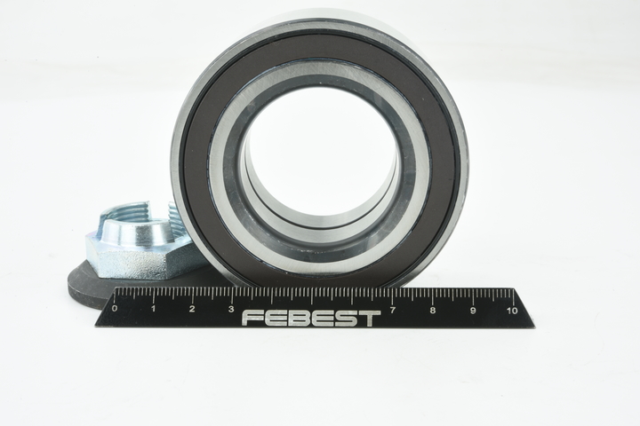 FEBEST DAC40750037M-KIT Wheel bearing Front axle both sides 40x75, with ABS sensor ring