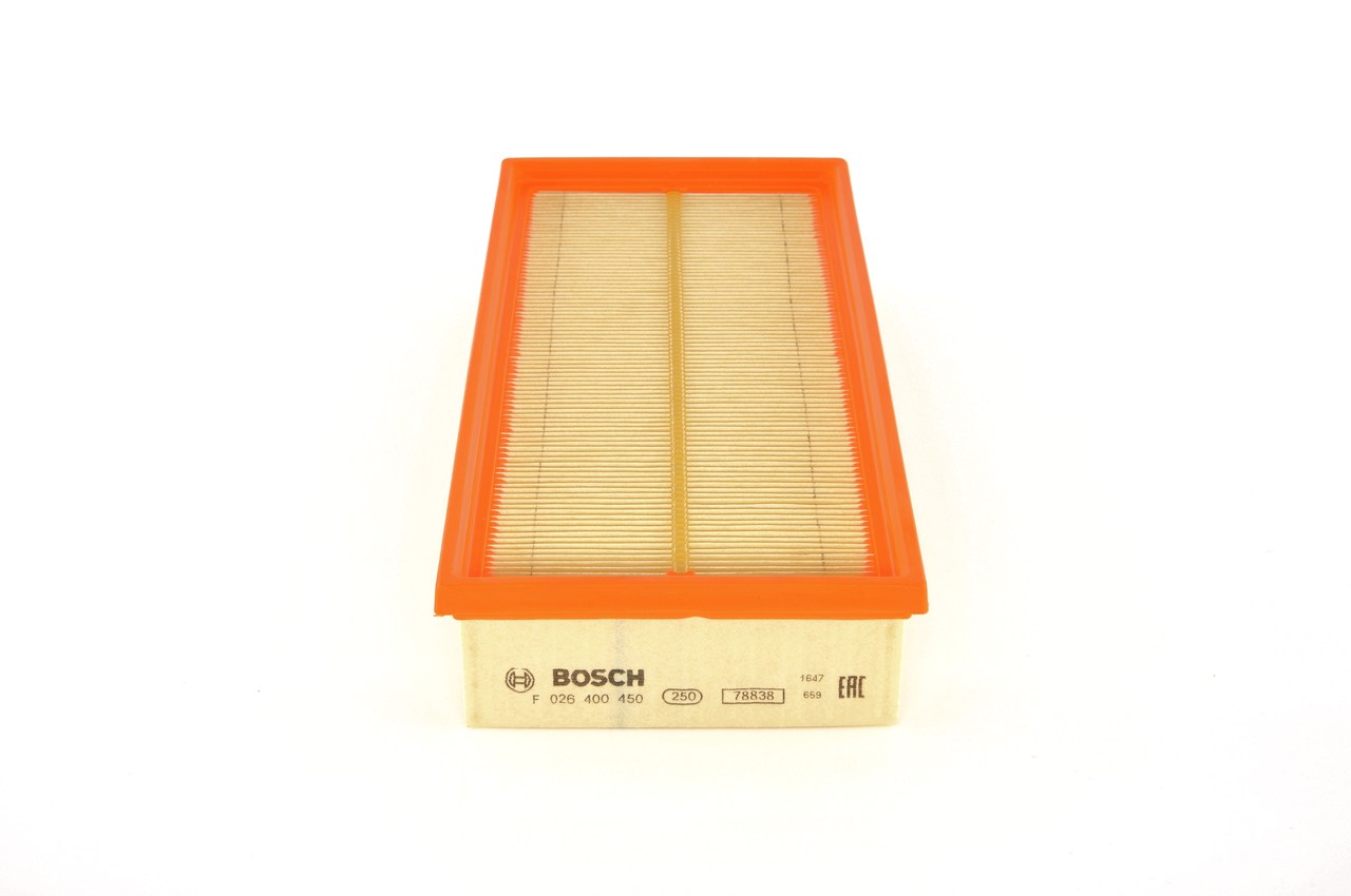 BOSCH F 026 400 450 Air filter 57mm, 149mm, 306mm, Filter Insert