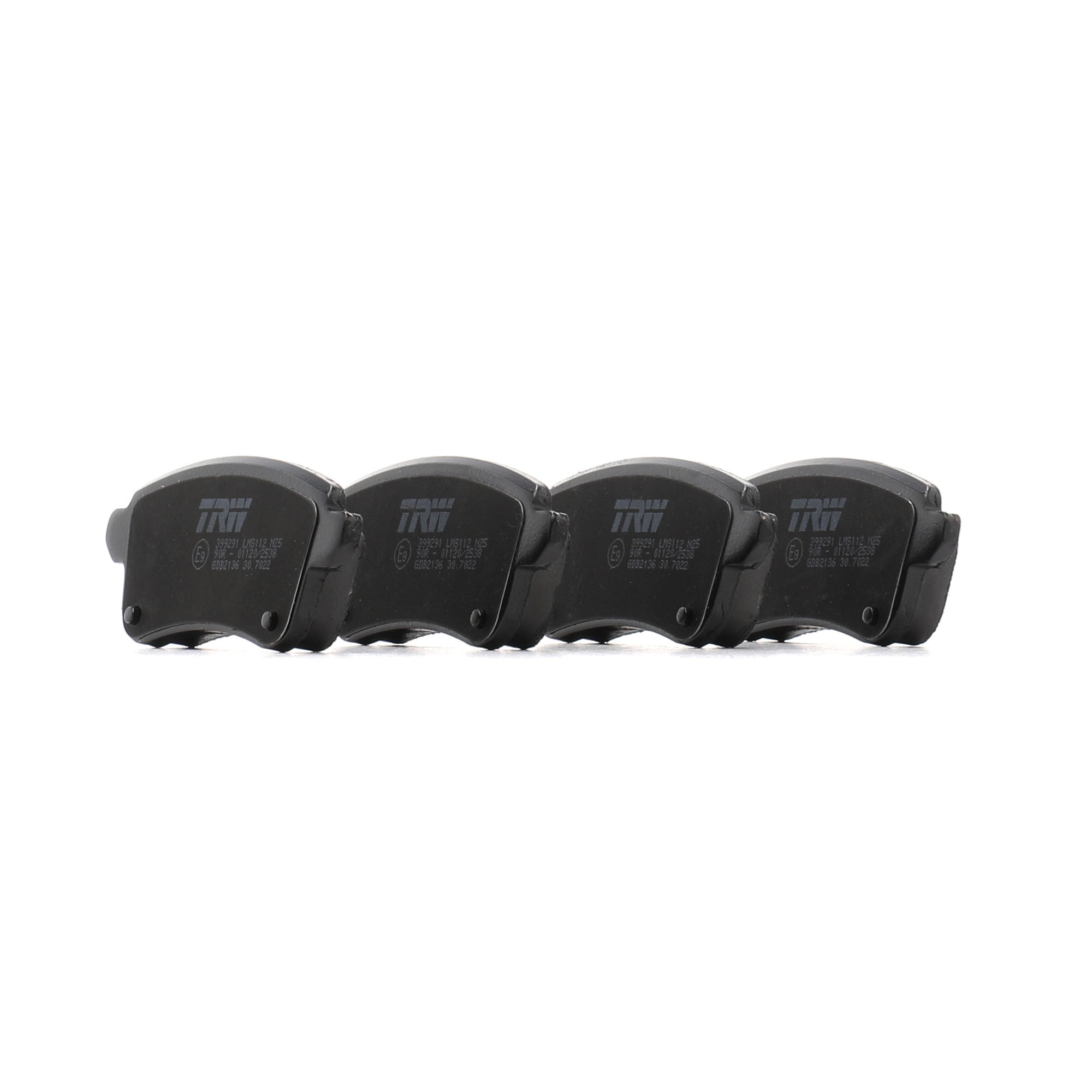 24820 TRW GDB2136 Brake pad set RENAULT Scénic IV (J95) 1.6 dCi 160 160 hp Diesel 2019 price