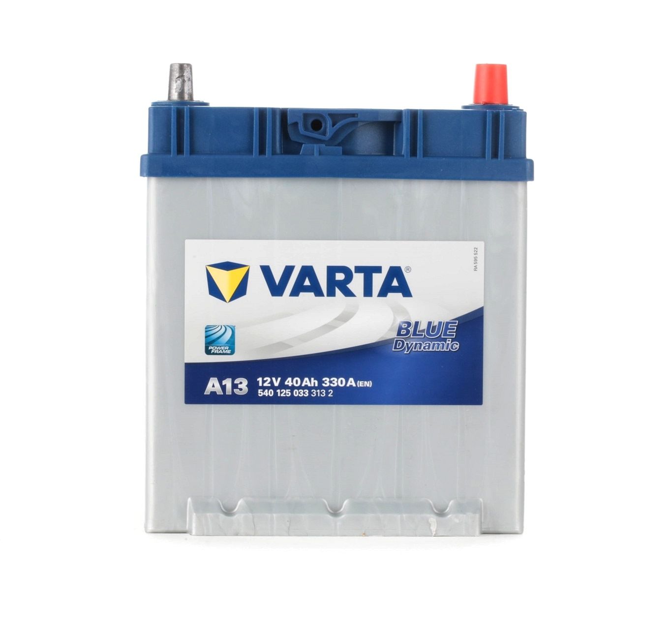 A13 VARTA BLUE dynamic 5401250333132 Batterie de démarrage 12V 40Ah 330A B01 Batterie au plomb