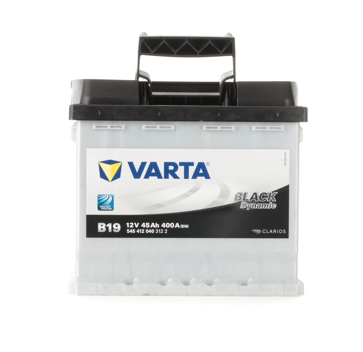 Achat de B19 VARTA BLACK dynamic 12V 45Ah 400A B13 Batterie au plomb Courant d'essai à froid, EN: 400A, Volt: 12V Batterie de démarrage 5454120403122 pas chères