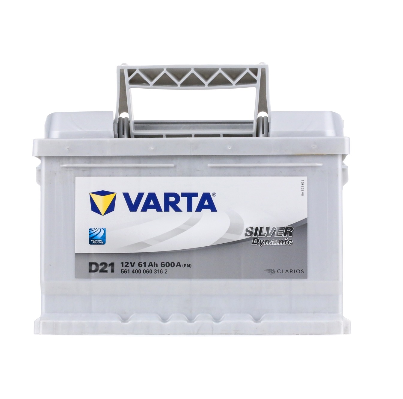 VARTA SILVER dynamic, D21 5614000603162 Autobatterie 12V 61Ah 600A B13 Bleiakkumulator