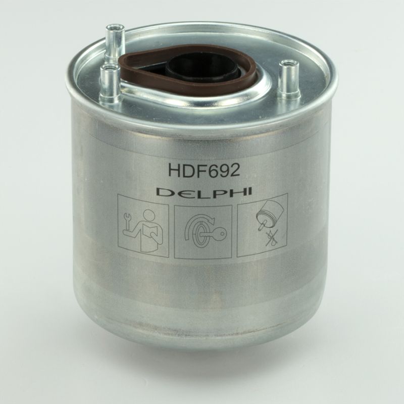 DELPHI Filtro per condotti/circuiti Alt.: 109mm Filtro combustibile HDF692 acquisto online