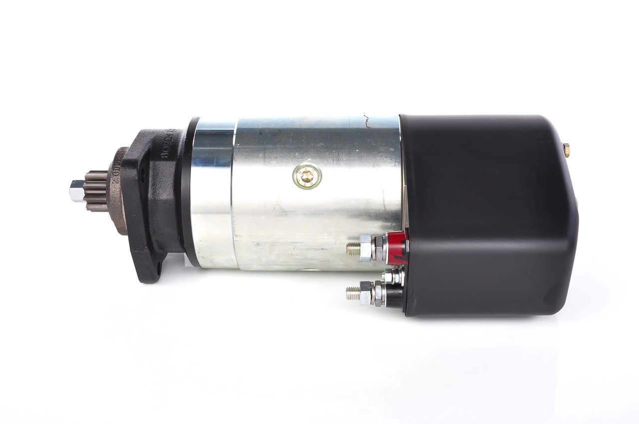 BOSCH 0 001 417 058 Starter motor 24V, 6,6kW, Number of Teeth: 9, 30, 50, 31(isol.), rechts, Ø 89 mm