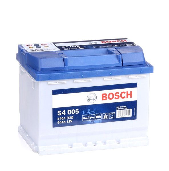 0 092 S40 050 Bosch S4 Starter Battery 12V 60Ah 540A B13 Lead-Acid Battery