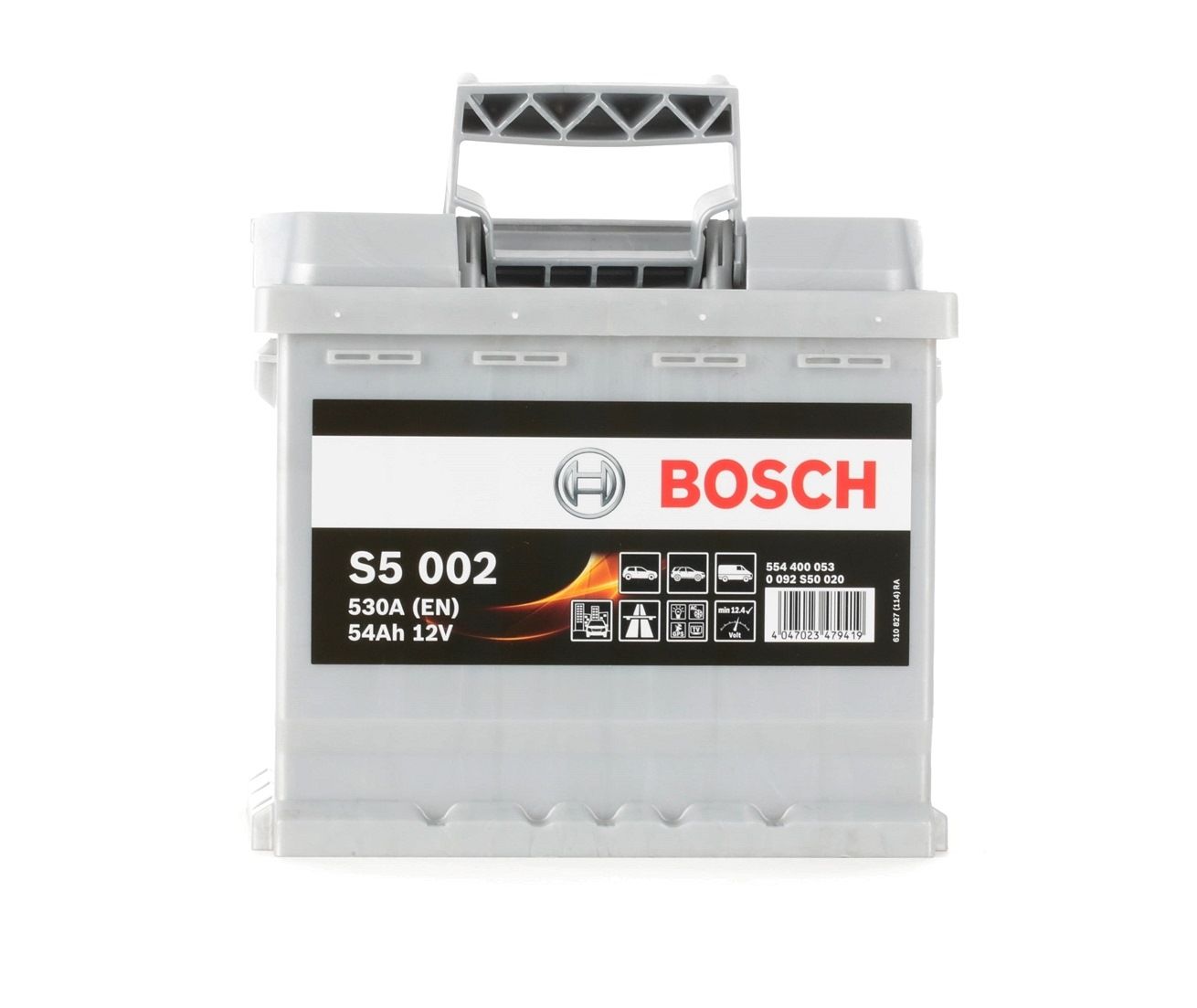 S5002 BOSCH 0 092 S50 020 originele OPEL Batterij 12V 54Ah 530A B13 Loodaccu