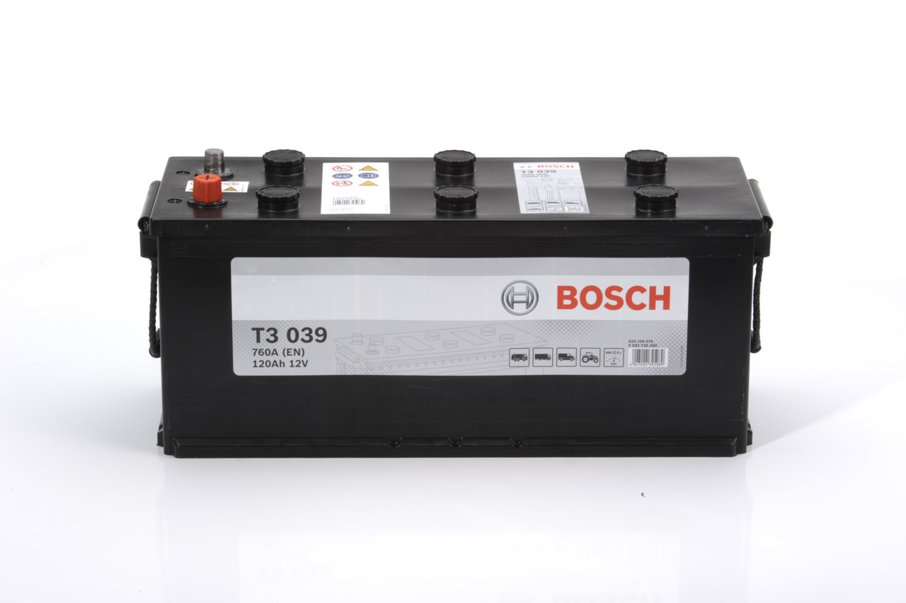BOSCH T3 0 092 T30 390 Battery 12V 120Ah 760A B13 Lead-acid battery
