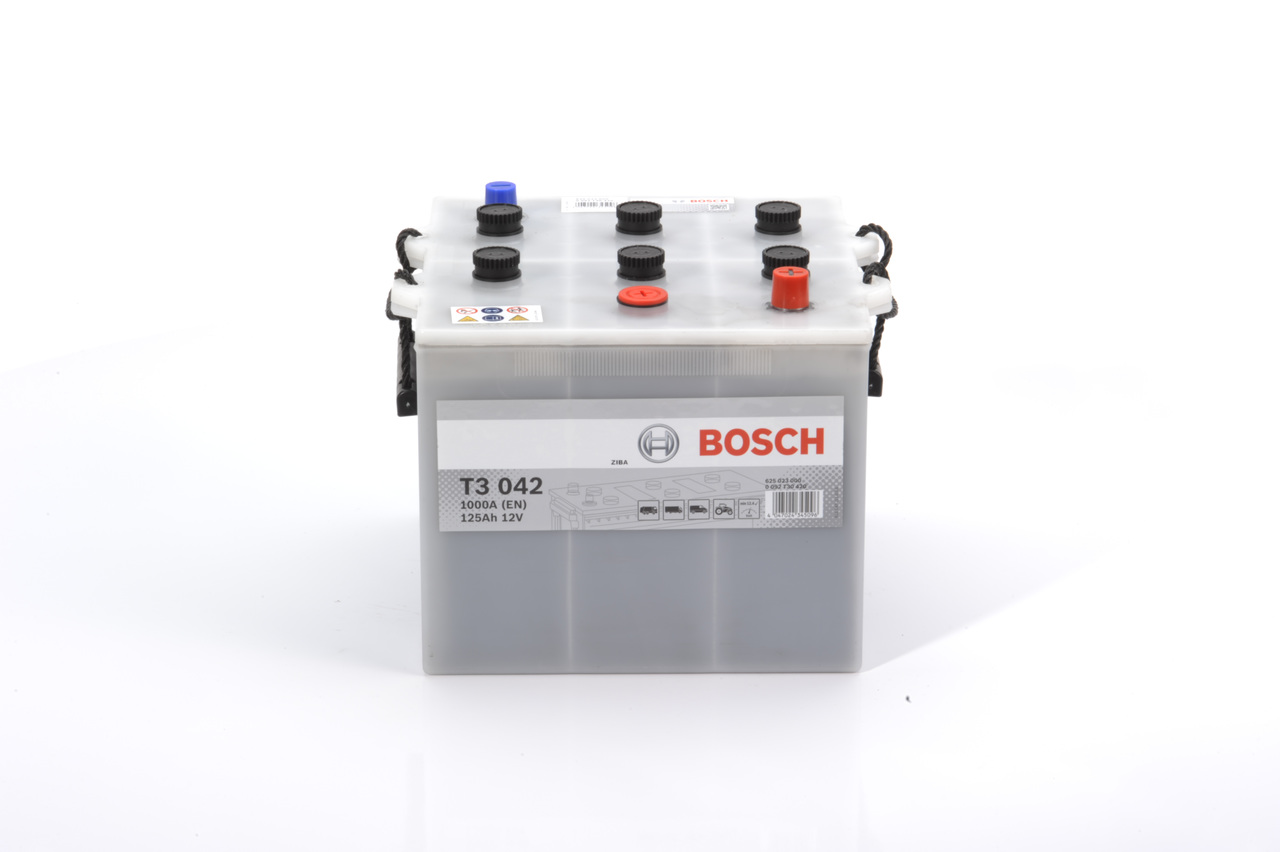 T3 042 BOSCH T3 12V 125Ah 1000A B00 Lead-acid battery Starter battery 0 092 T30 420 buy