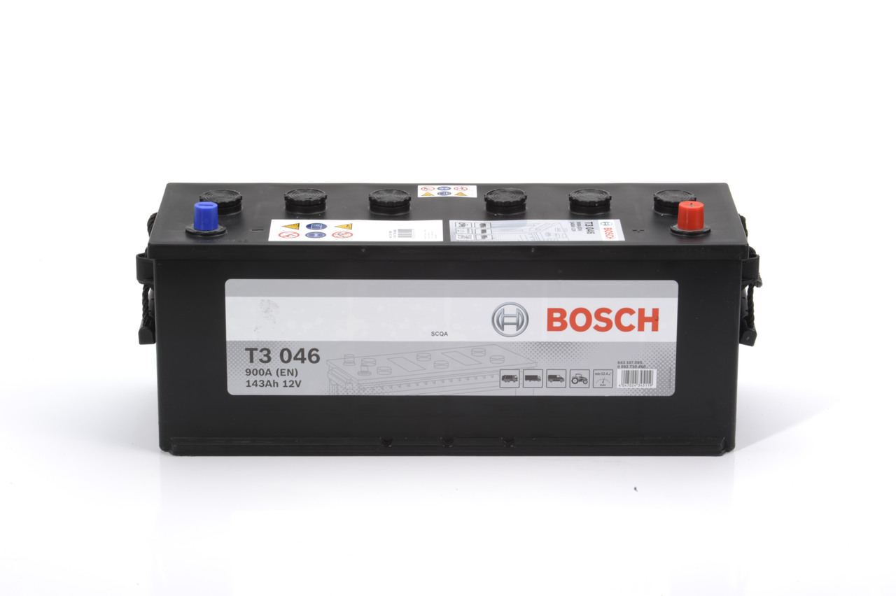 T3 046 BOSCH T3 12V 143Ah 900A B01 Lead-acid battery Starter battery 0 092 T30 460 buy