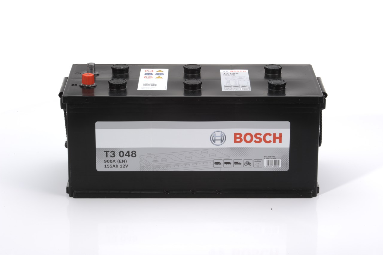 T3 048 BOSCH T3 12V 155Ah 900A B03 D5 Bleiakkumulator Batterie 0 092 T30 480 kaufen