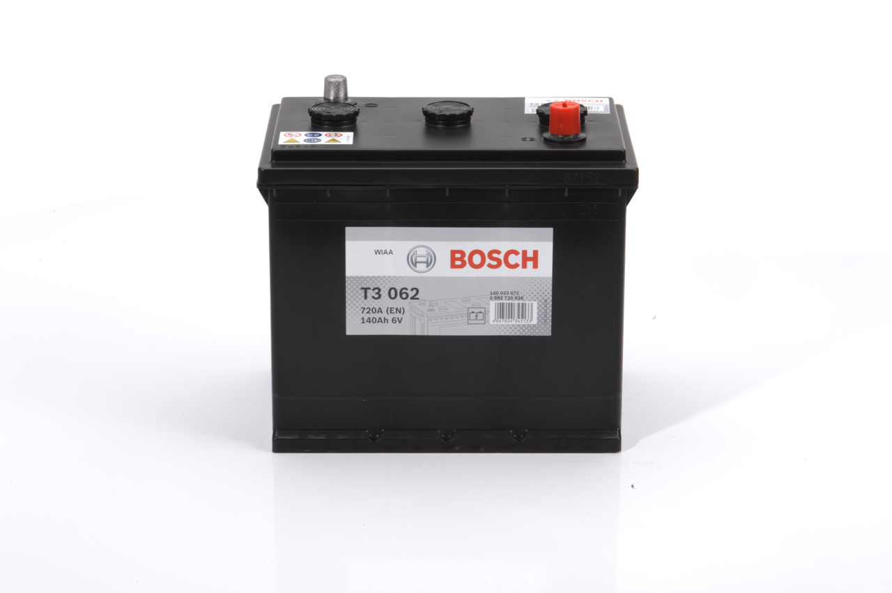 BOSCH T3 0 092 T30 620 Battery 6V 140Ah 720A B01 Lead-acid battery