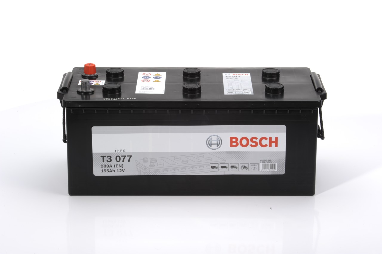 BOSCH T3 0 092 T30 770 Battery 12V 155Ah 900A B00 Lead-acid battery